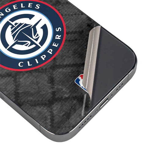 NBA Los Angeles Clippers Black Rust iPhone 16 Pro Skin